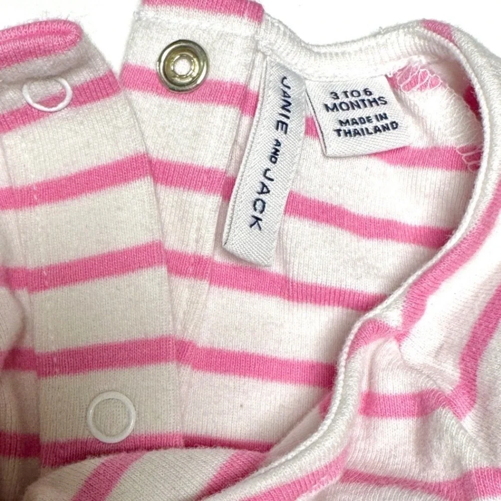 Tommy Hilfiger Baby Girl 0-3M Pink Cable Knit Cardigan Janie Jack Dress Bloomers